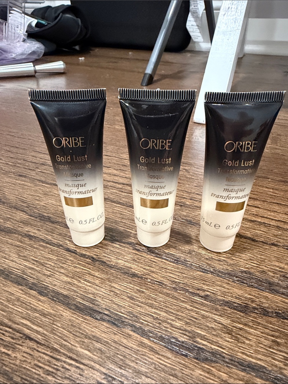Bundle of 3 Oribe Gold Lust Transformative Masque